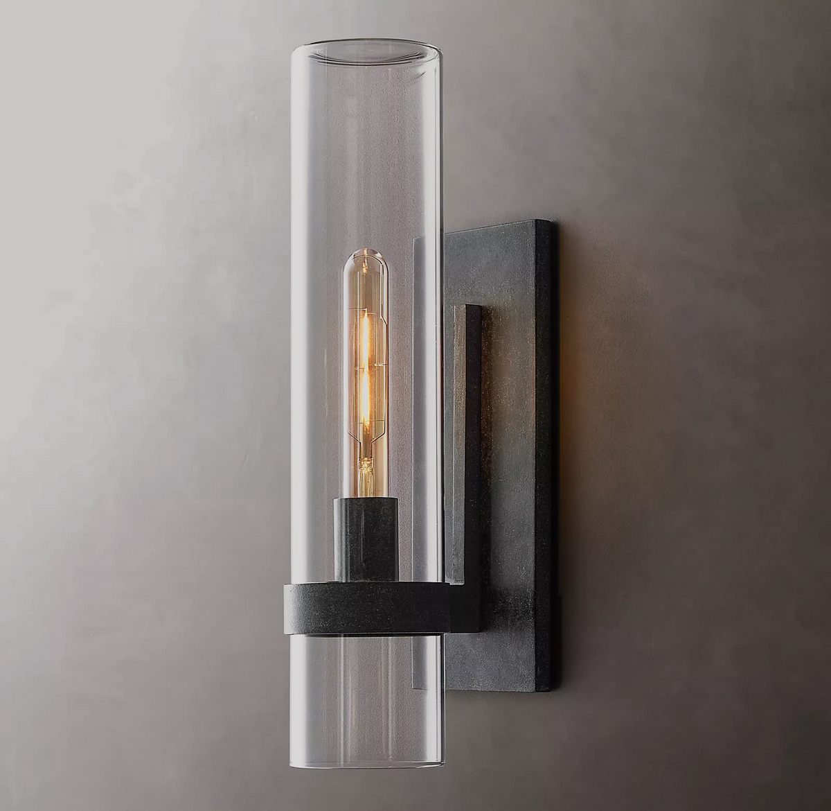 Rovella 18″ Grand Glass Wall Sconce