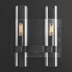 Rovella Double Glass Wall Sconce