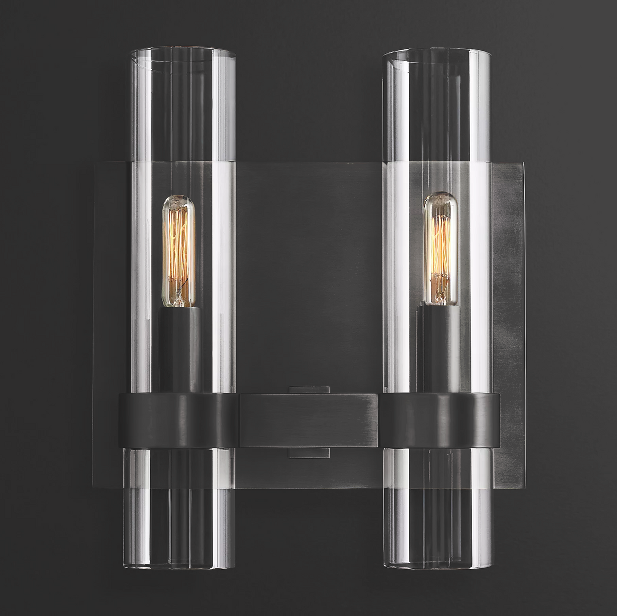 Rovella Double Glass Wall Sconce