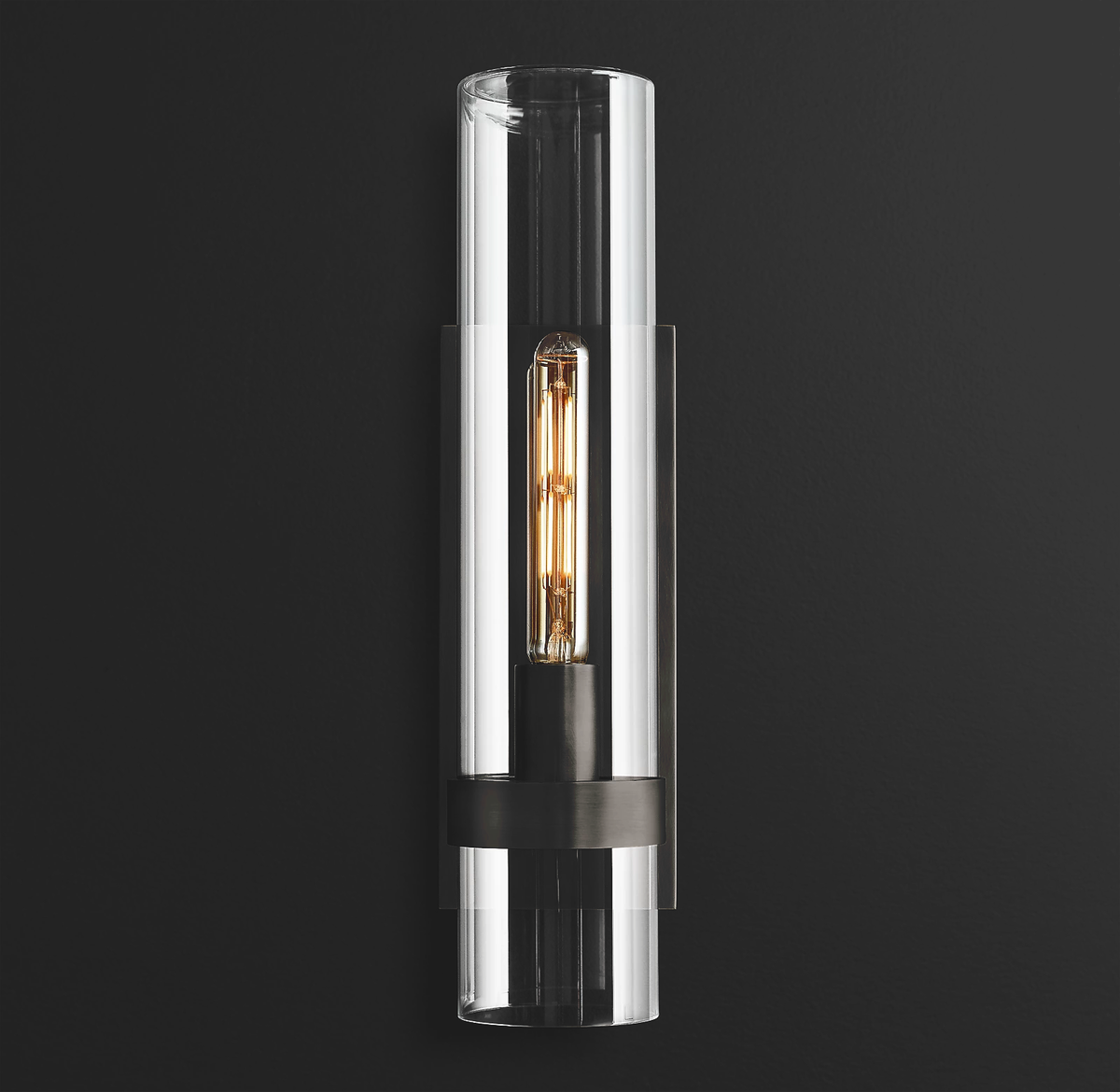 Rovella 18″ Grand Glass Wall Sconce