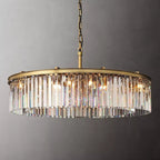 Odessa Glass Round Chandelier