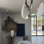 Aurevia Sculptural Alabaster Chandelier