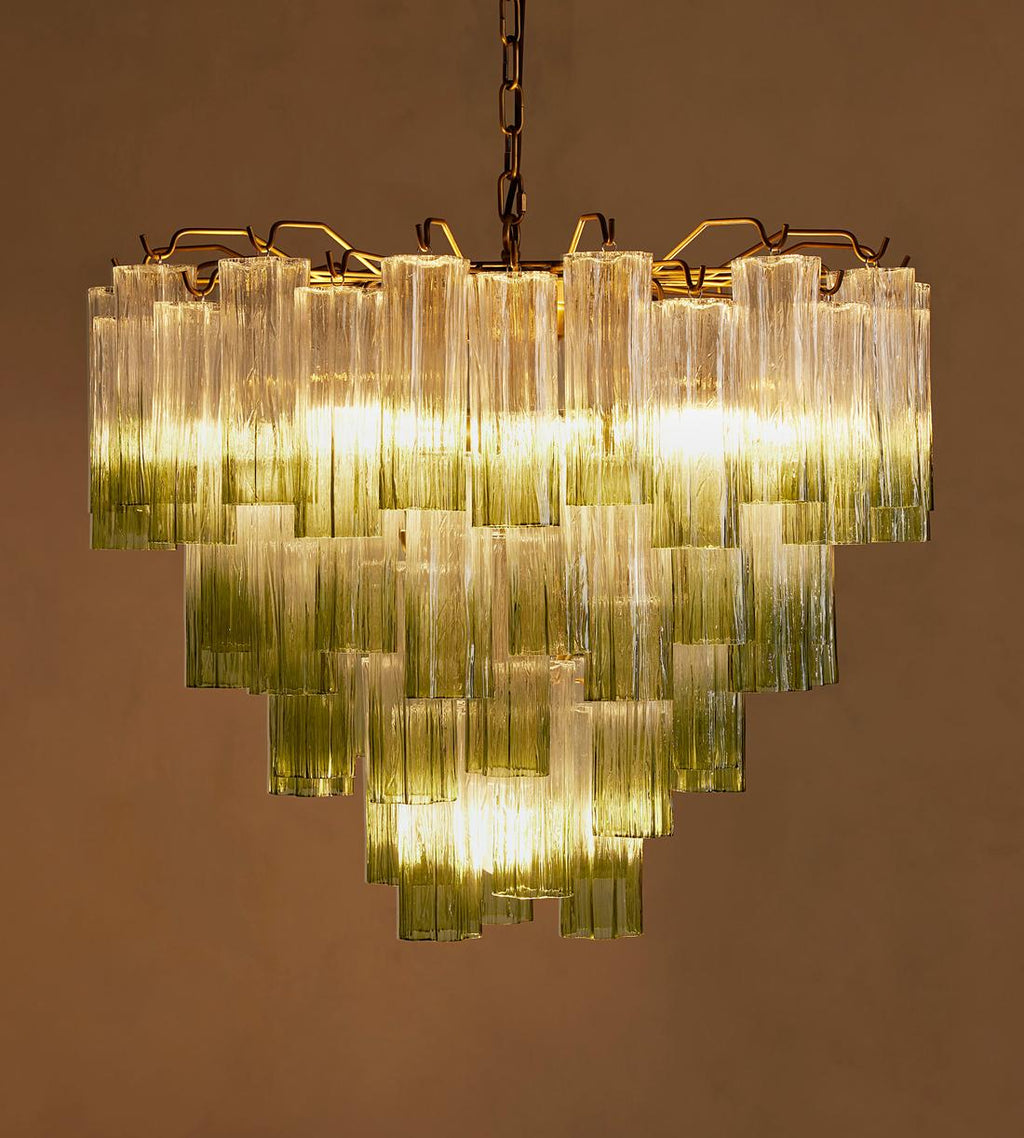 Seraphina Cascading Glass Chandelier