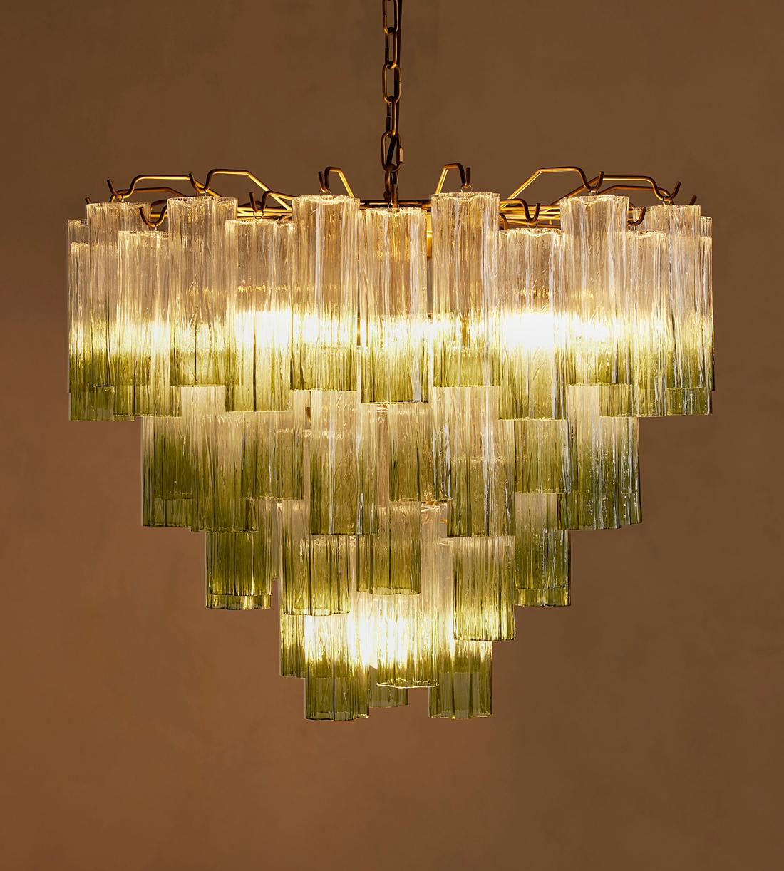Seraphina Cascading Glass Chandelier