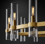 Rovella 60″ Round Glass Chandelier