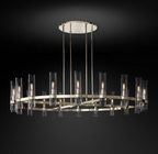 Rovella 60″ Round Glass Chandelier
