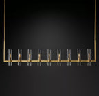 Rovella 71″ Linear Glass Chandelier