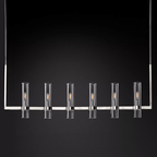 Rovella 48″ Linear Glass Chandelier