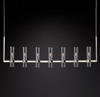 Rovella 59″ Linear Glass Chandelier
