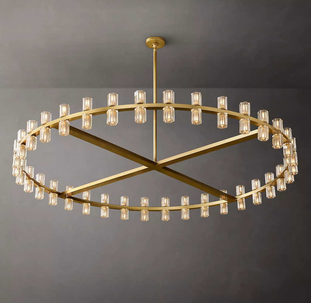 Aurelia 60″ Round Crystal Chandelier