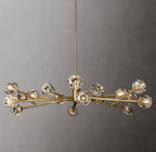 Lumera 60″ Clear & Smoke Crystal Round Chandelier