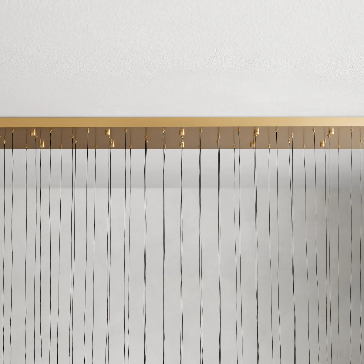Avelisse Glass Raindrop Linear Chandelier 37" / 50" / 70" / 87" / 120"