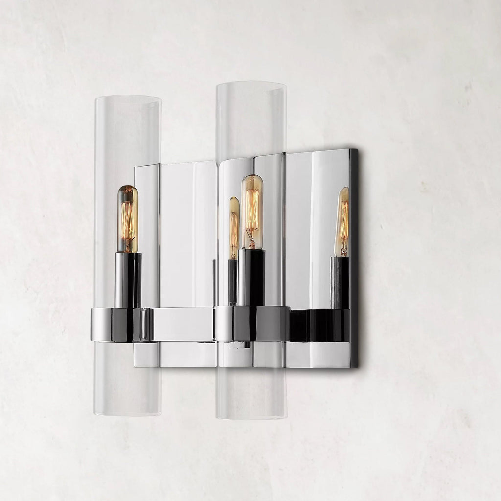 Rovella Double Glass Wall Sconce
