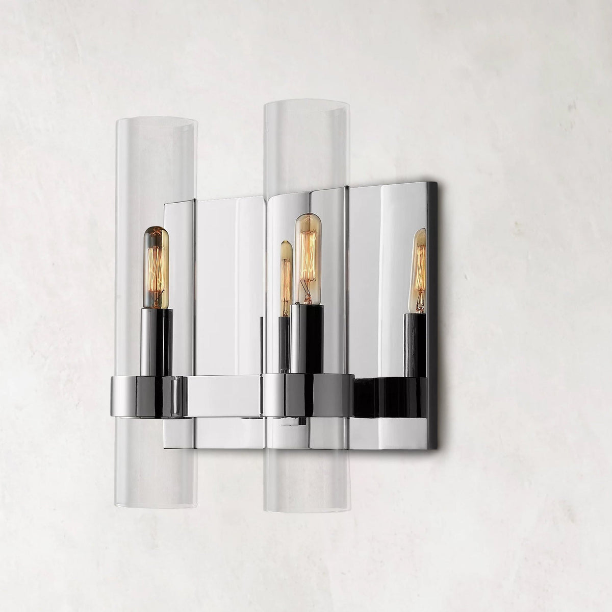 Rovella Double Glass Wall Sconce
