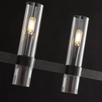 Rovella 59″ Linear Glass Chandelier