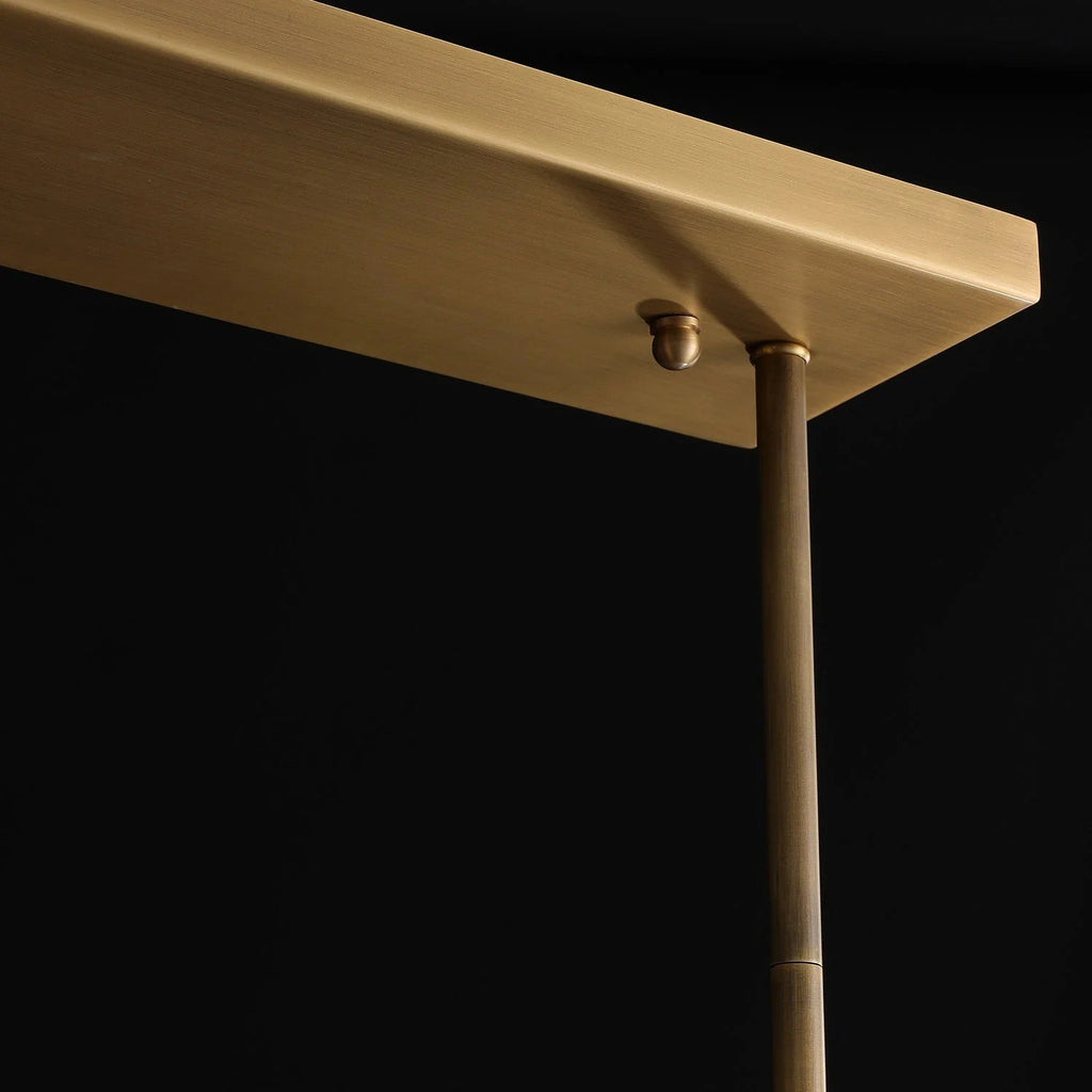 Rovella 59″ Linear Glass Chandelier