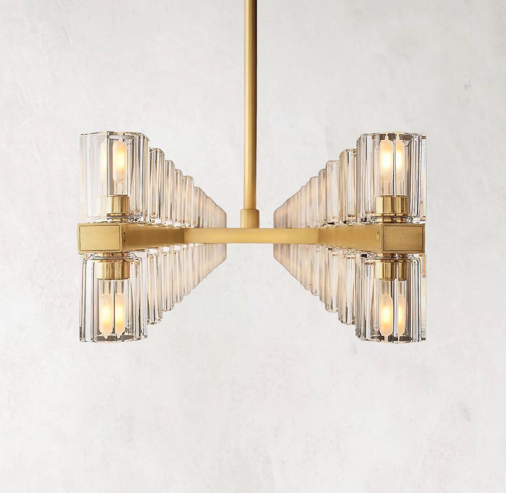 Aurelia 72″ Rectangular Crystal Chandelier