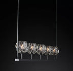 Lumera 48″ Clear Crystal Linear Chandelier