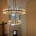 Aurelia 60″ Two-Tier Crystal Chandelier