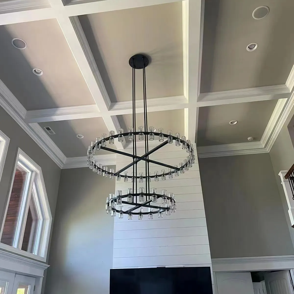 Aurelia 60″ Two-Tier Crystal Chandelier