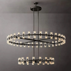 Aurelia 60″ Two-Tier Crystal Chandelier