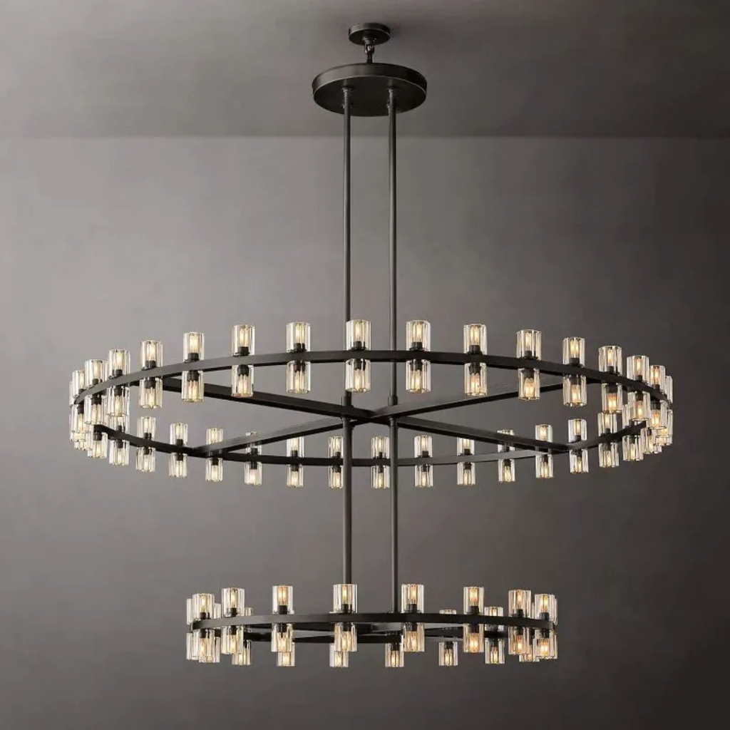 Aurelia 48″ Two-Tier Crystal Chandelier