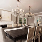 Rovienne 28″/33″ Classic K9 Crystal Chandelier