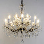 Rovienne 28″/33″ Classic K9 Crystal Chandelier