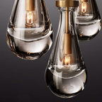 Elara Hand-Blown Glass Pendant