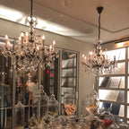 Rovienne 28″ Classic K9 Crystal Chandelier