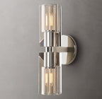 Aurelia 13″ Double Head Brass Wall Sconce