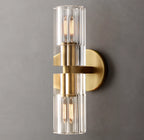 Aurelia 13″ Double Head Brass Wall Sconce