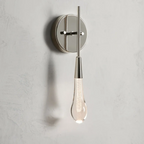 Avelisse Solitaire Glass Wall Sconce