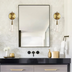 Avelisse Solitaire Glass Wall Sconce
