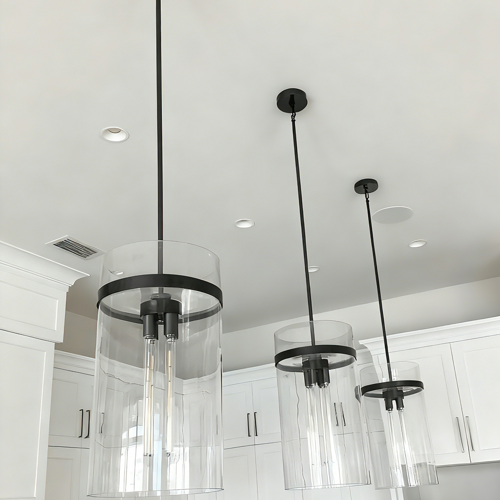 Rovella 8″ Glass Pendant Light