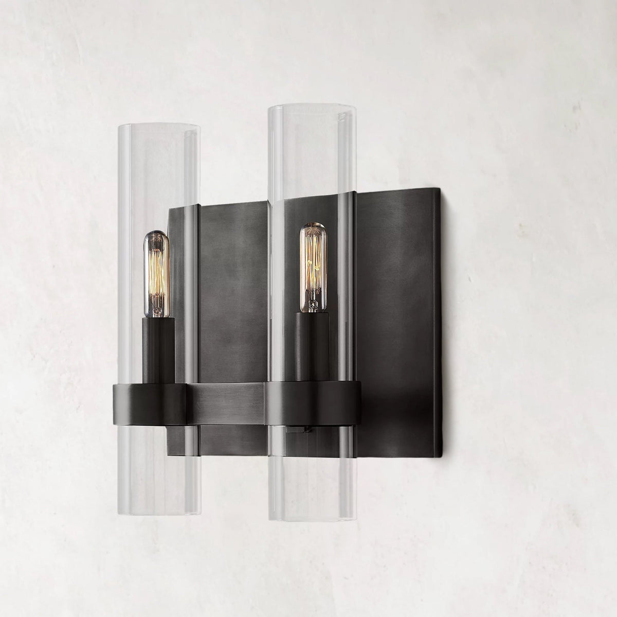 Rovella Double Glass Wall Sconce