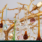 Celestia Colorful Crystal Branch Chandelier