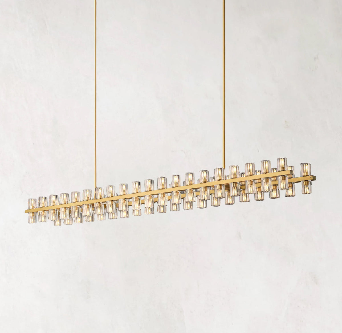 Aurelia 72″ Rectangular Crystal Chandelier