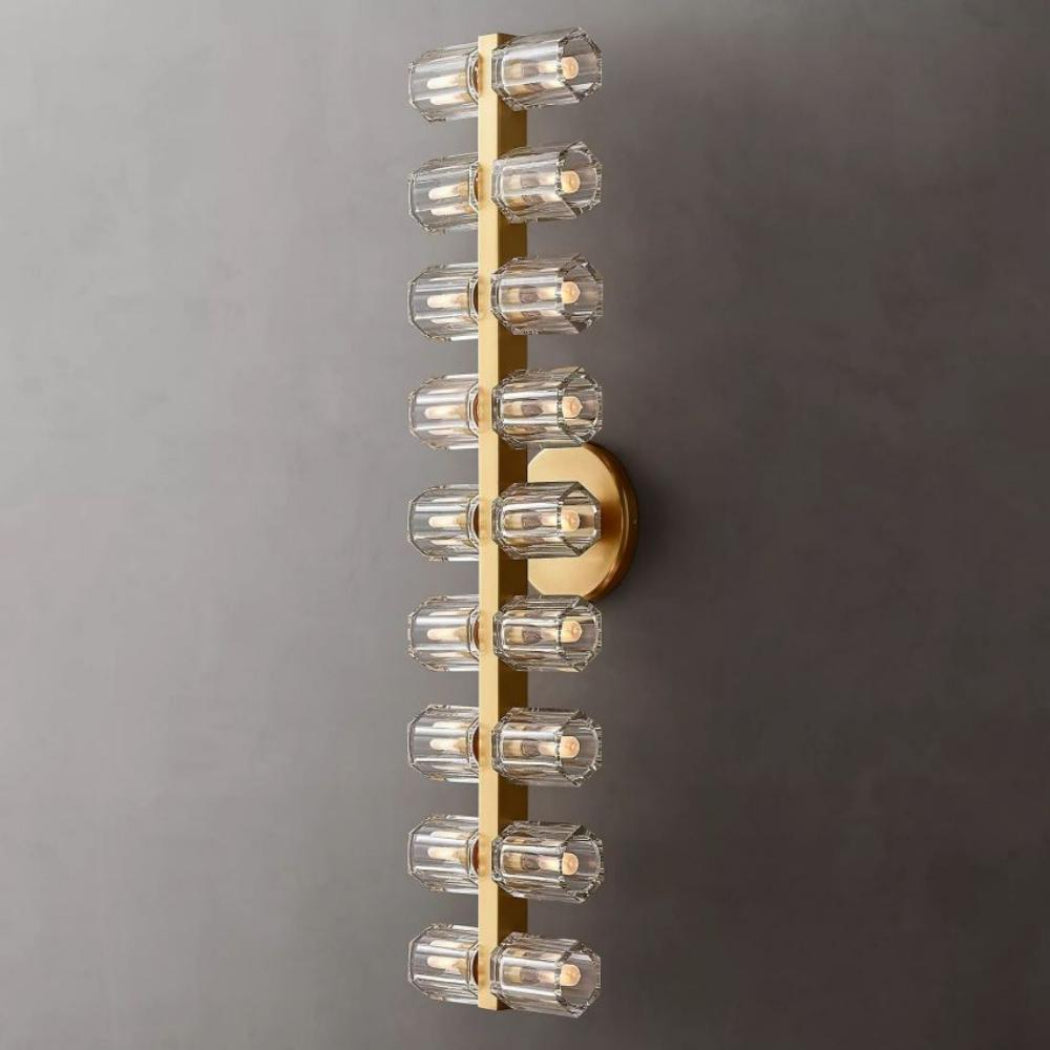 Aurelia 26″ Crystal Wall Sconce