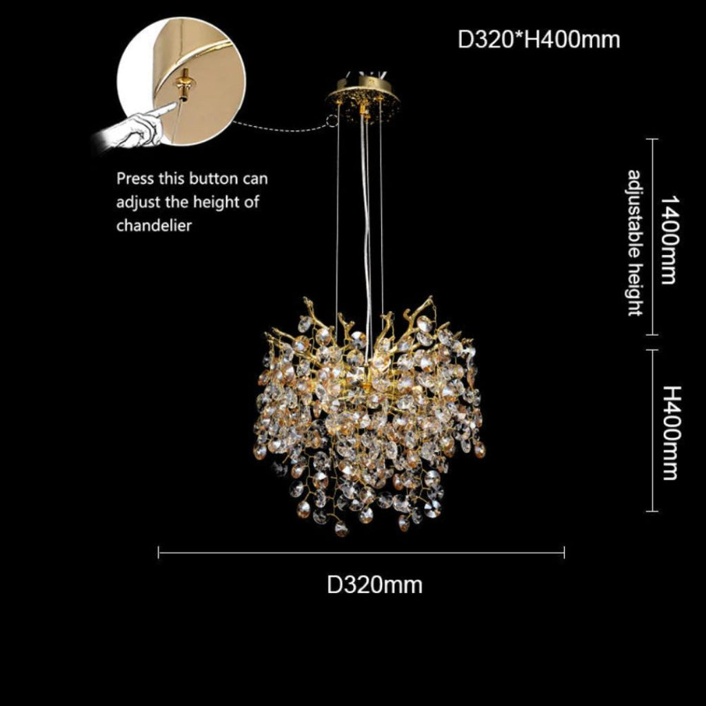 Calista Crystal Chandelier