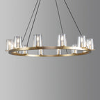 Cirella 36″ Round Glass Chandelier