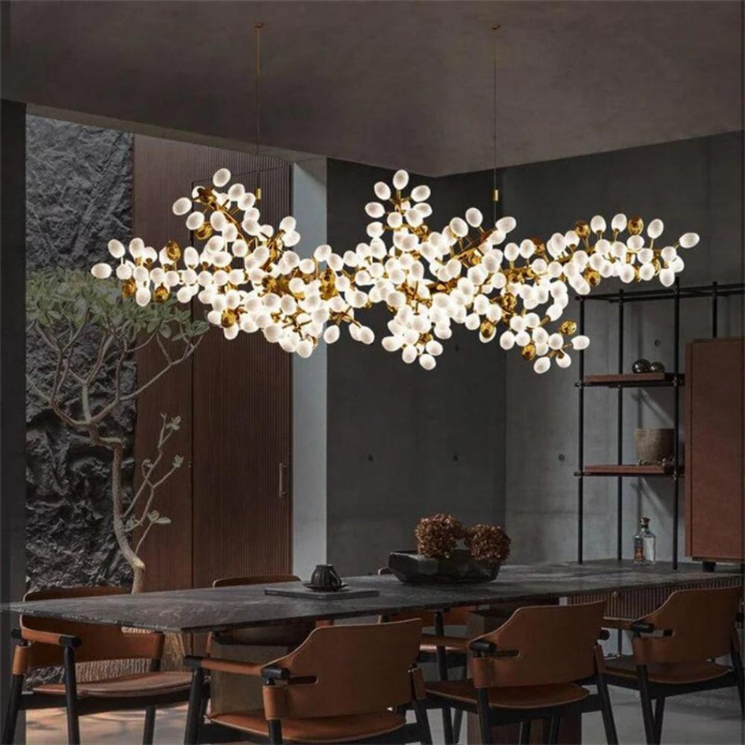 Virelle Grape Cluster Glass Chandelier