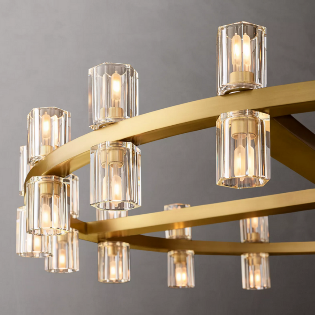 Aurelia 36″ Round Crystal Chandelier
