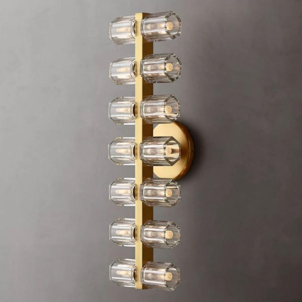 Aurelia 20″ Crystal Wall Sconce