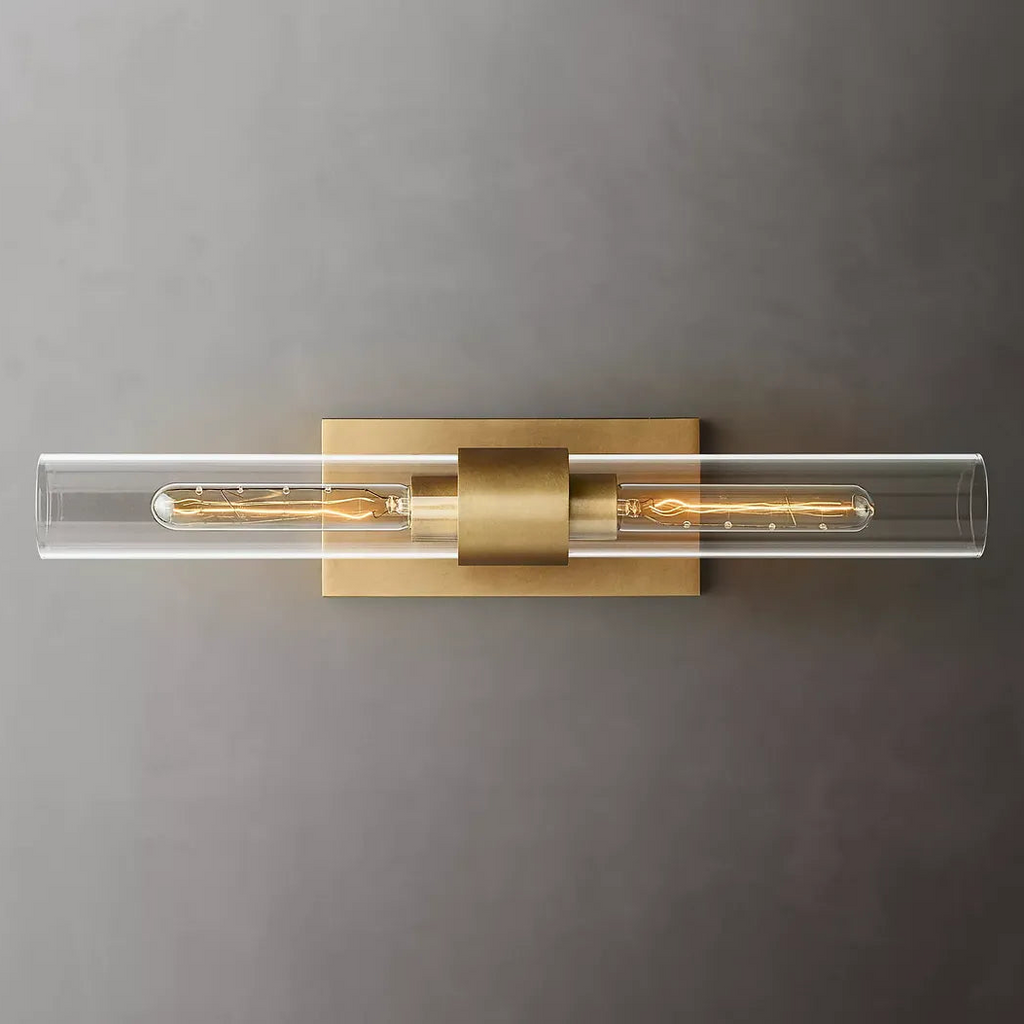 Rovella 23″ Modern Glass Wall Sconce
