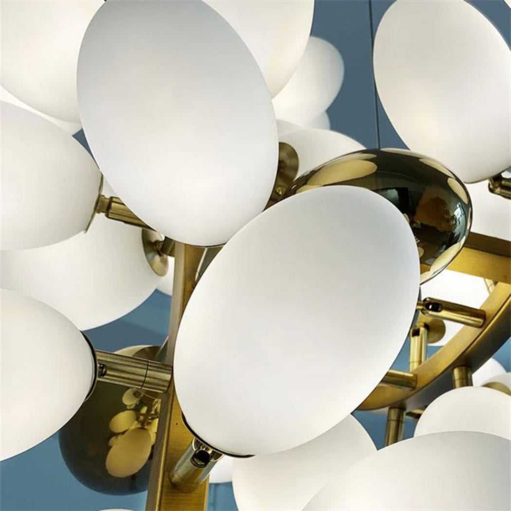 Virelle Grape Cluster Glass Chandelier