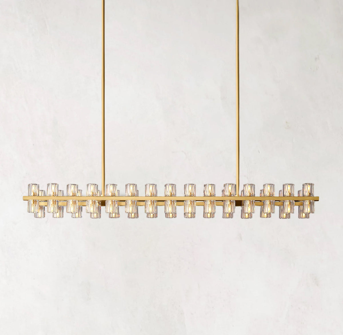 Aurelia 54″ Rectangular Crystal Chandelier
