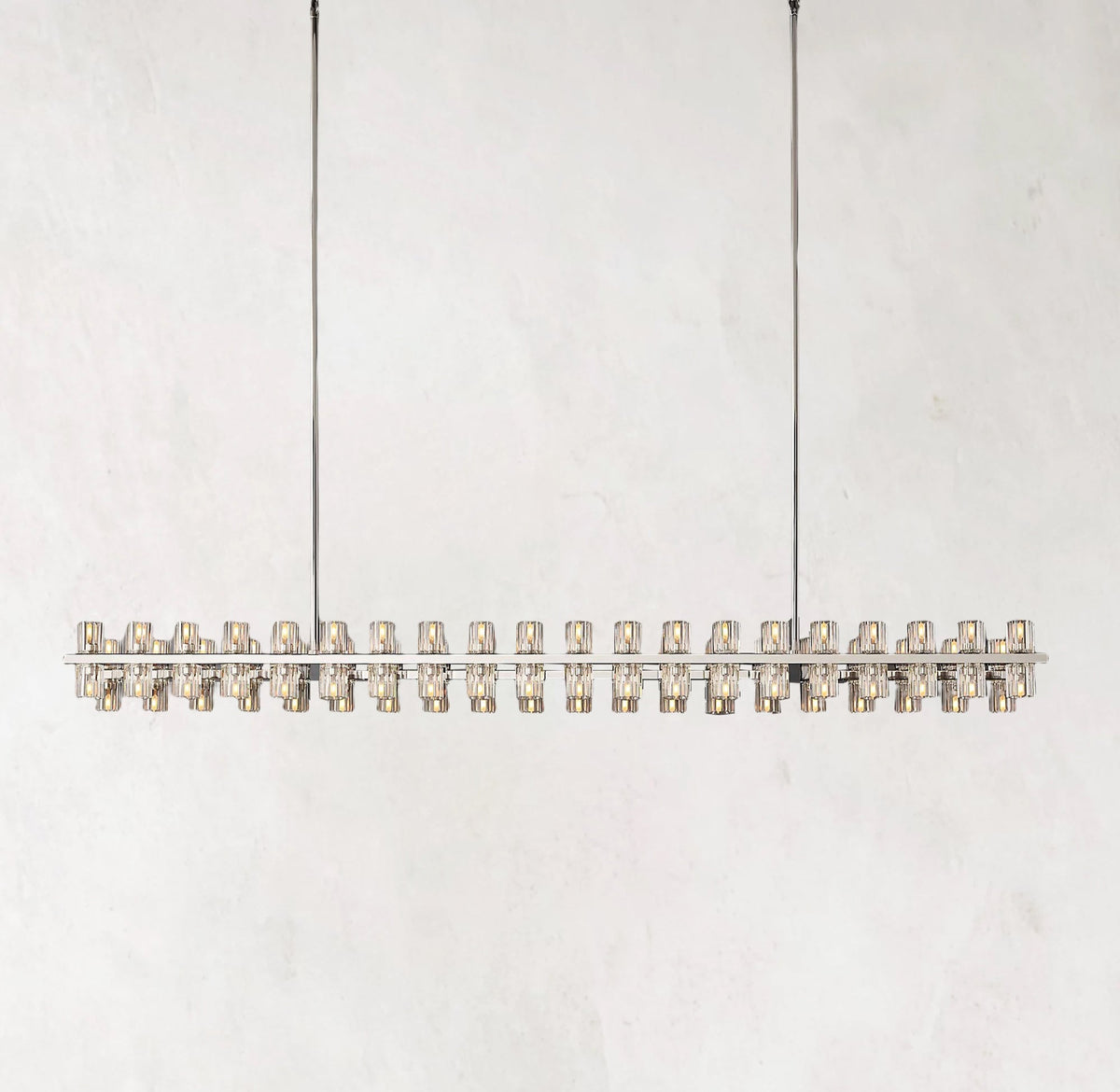 Aurelia 72″ Rectangular Crystal Chandelier