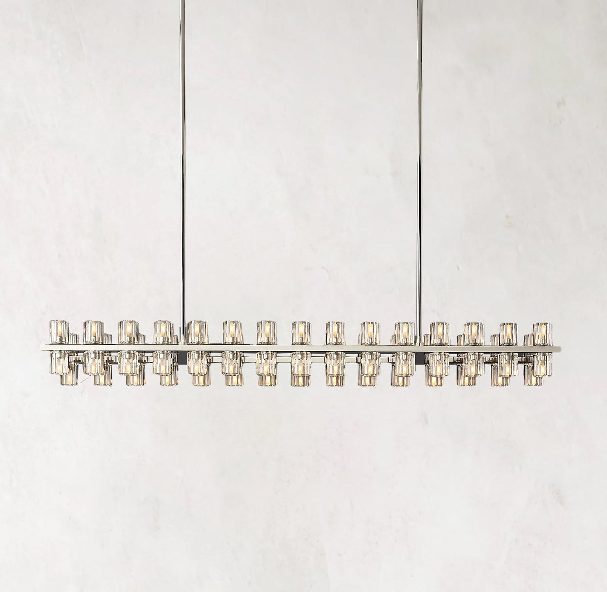 Aurelia 54″ Rectangular Crystal Chandelier