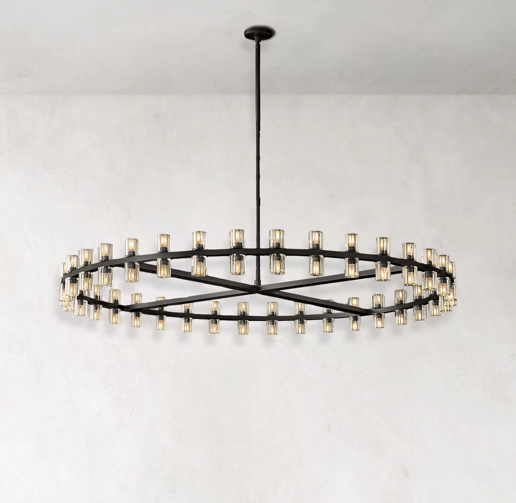 Aurelia 60″ Round Crystal Chandelier